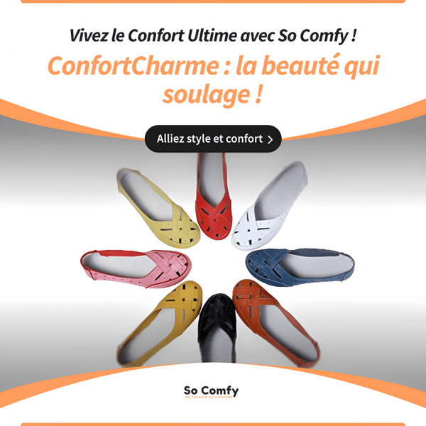 So Comfy | Ballerines Orthopédiques ConfortCharme